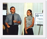 Foto-04 * Clase de Tango en el Workshop de Investigadores en Ciencias de la Computacion (Mayo de 2002) * 800 x 657 * (117KB)